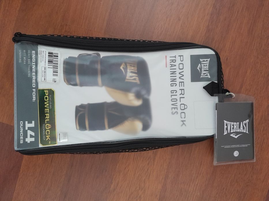 Luvas Boxe EVERLAST PowerLock 14 Ounces