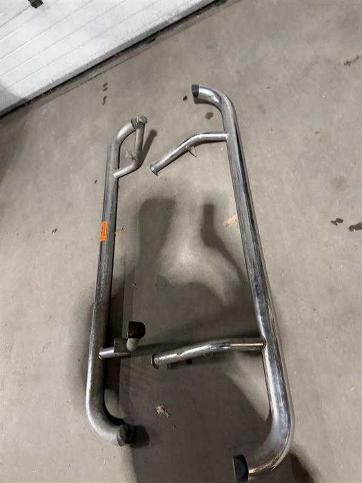 Land Rover estribos freelander tubular cromado