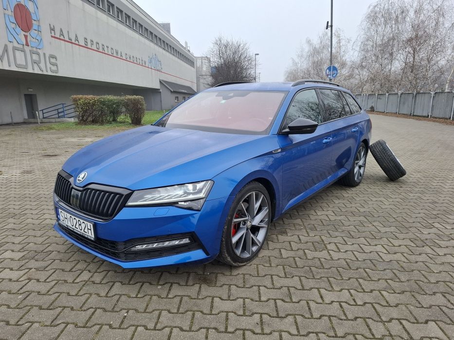 Superb SportLine Black Edition 1.5Tsi  DSG Super stan Serwis Opłaty
