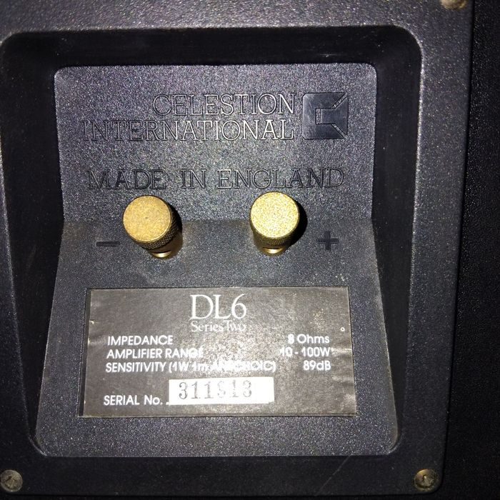 CELESTION DL6 MK2 colunas de som