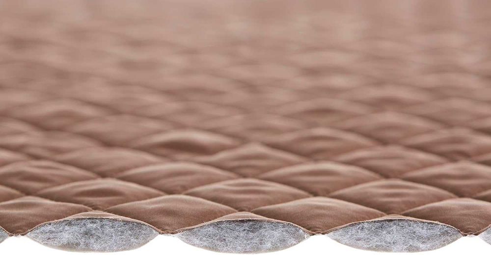 Pokrowiec na narożnik prawe ramię Textil-Home Adele 240 cm brązowy