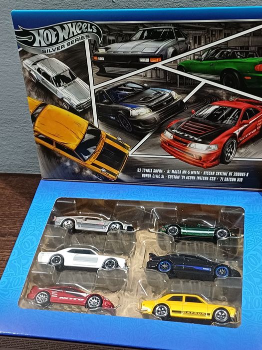 ミニカーセット Hot Wheels JDM Streets of Japan Multipack 6 autek Zabrze • OLX.pl