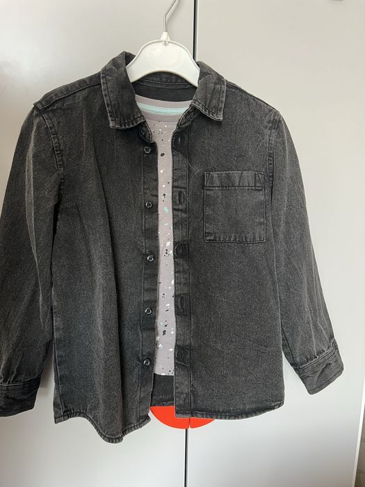 Комплект рубашка+футболка 4-5 р