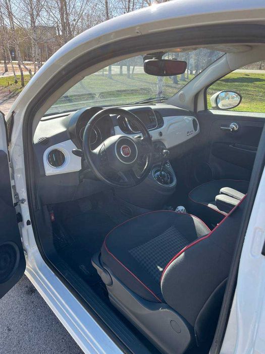 Продам Fiat 500, автомат 1.4, білий колір, 2017 року