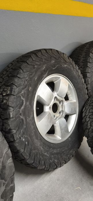 5 BF Goodrich KO2 285/70R17 + Jantes Originais 17" | Jeep Wrangler WJ WK TT