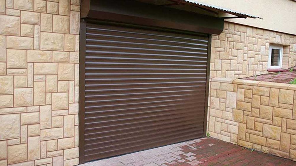 Brama garażowa rolowana, Bramy rolowane