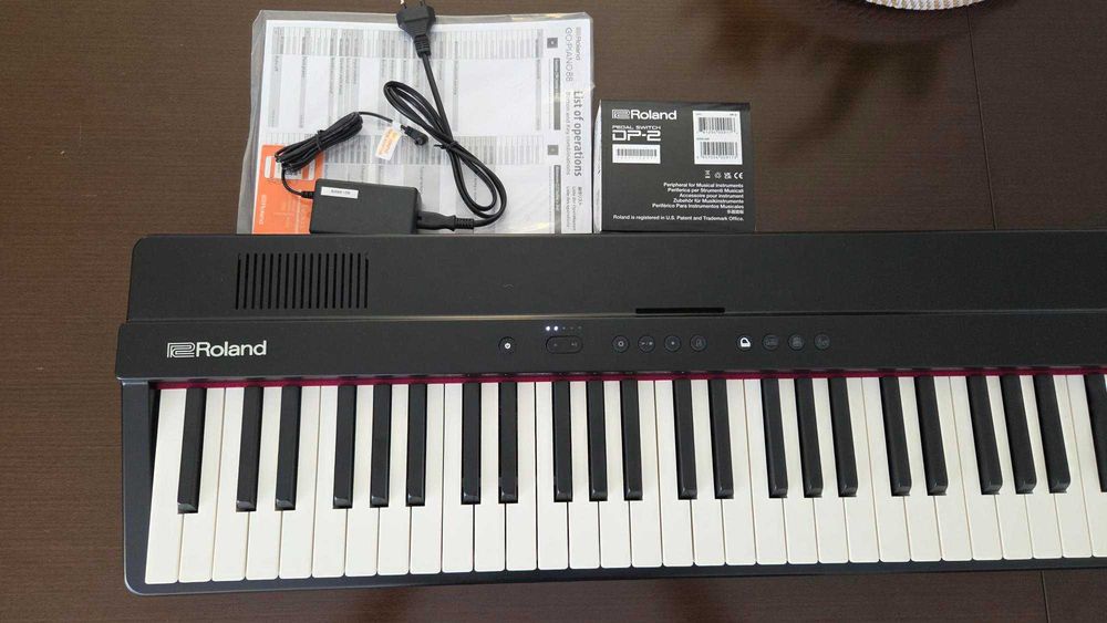 Roland GO PIANO 88 PX  | Como Novo | Pedal Roland Incluído | Bolsa transporte incluida
