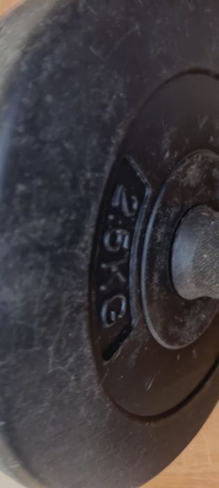 Peso de ginástica para treinar em casa