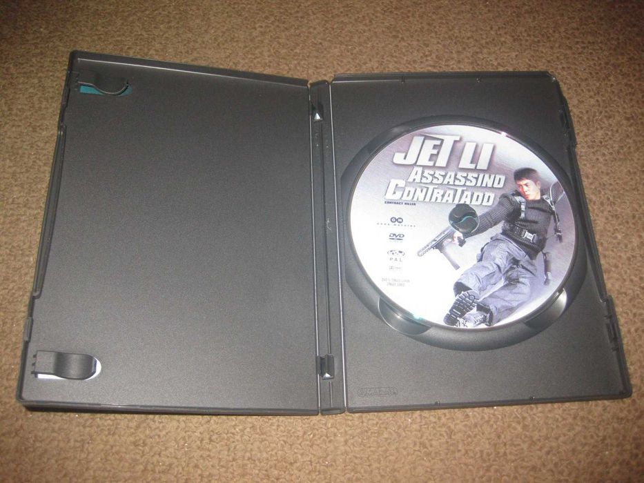 DVD "Assassino Contratado" com Jet Li