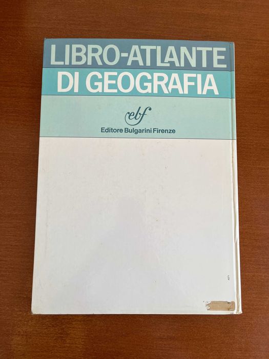 Libro-Atlante Di Geografia