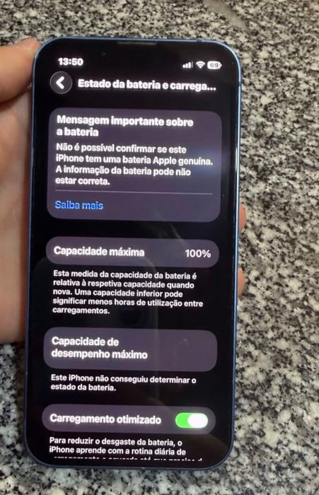 Iphone 13 mini em bom estado