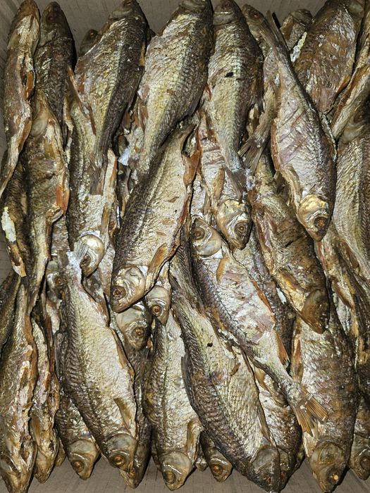 Риба з печі хрустка(плотва, карась, лящ) печена на соломі