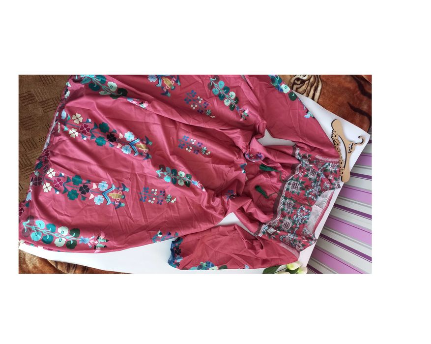 Довга сукня вишиванка 54 56 розмір нова