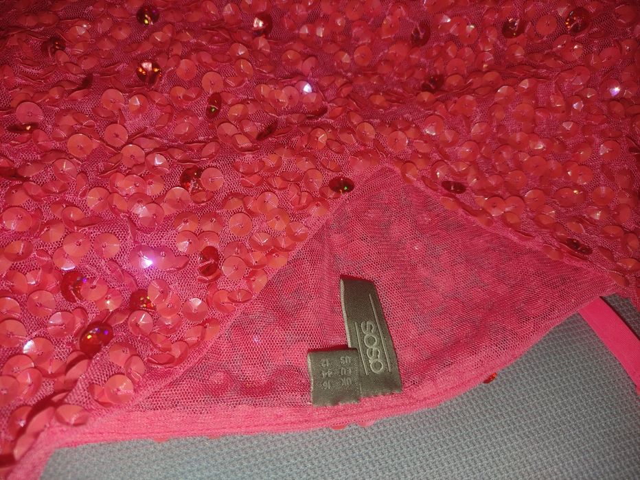 Asos design, вишукане боді з пайетками