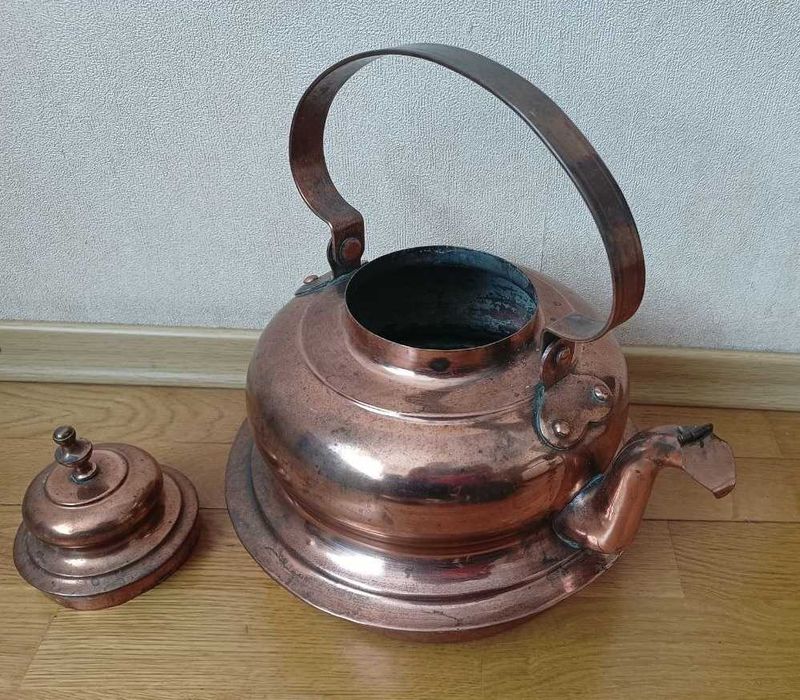 Посуд мідний вінтажний