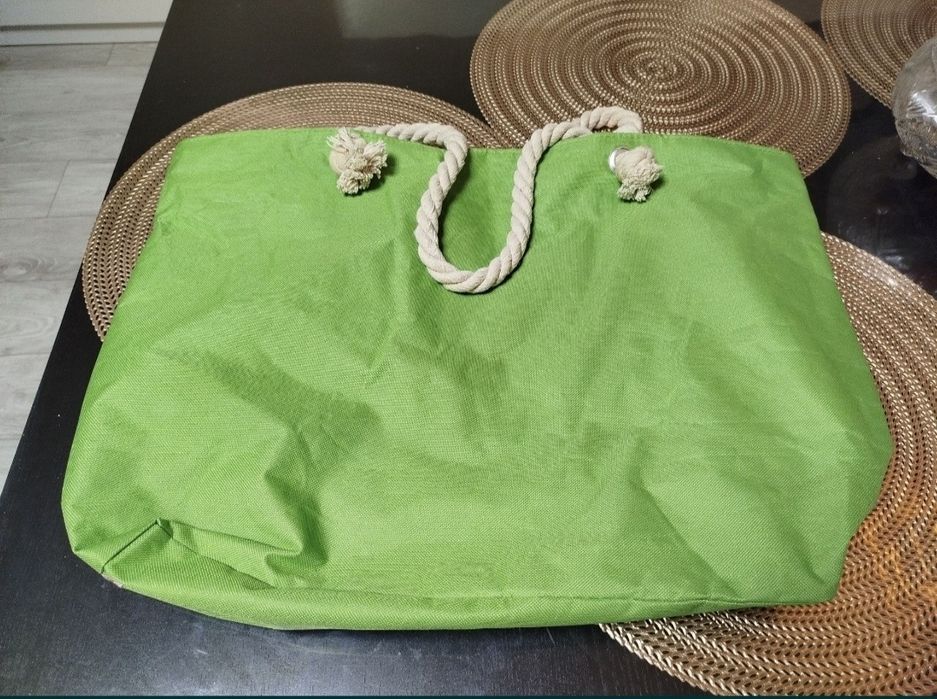 Torba plażowa duża + kosmetyczka