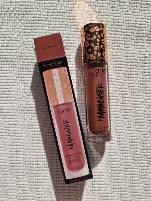 tarte maneate blush & glow cheek plump róż do policzków rozświetlający