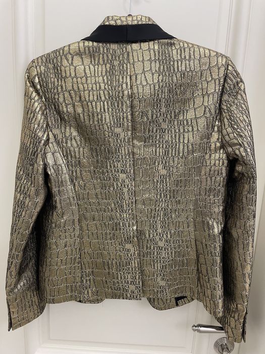 Золотой пиджак Diane von Furstenberg