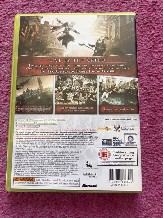 Assassin Creed 2 Xbox 360