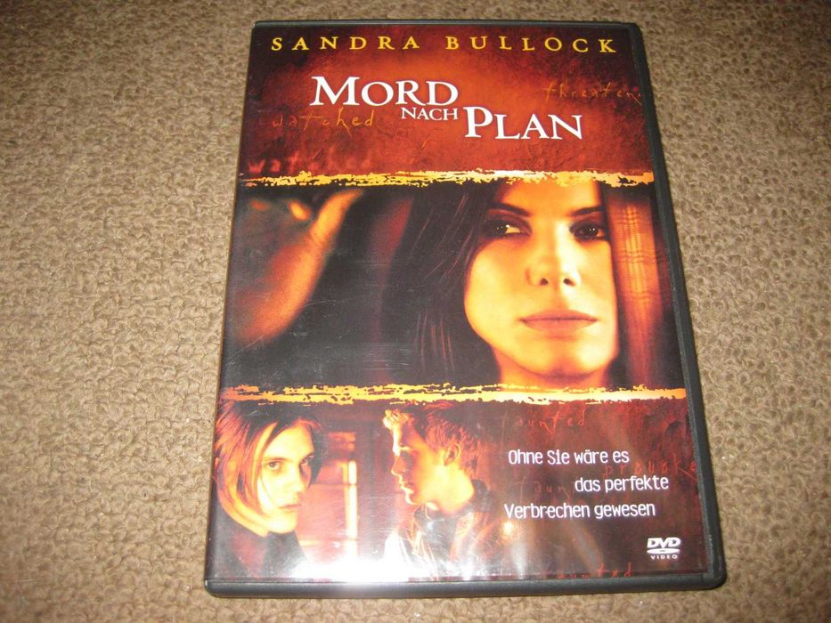 DVD "Crimes Calculados" com Sandra Bullock