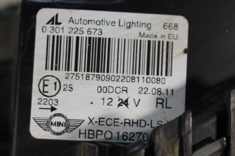 Ótica / farol esquerda MINI Mini (R56)