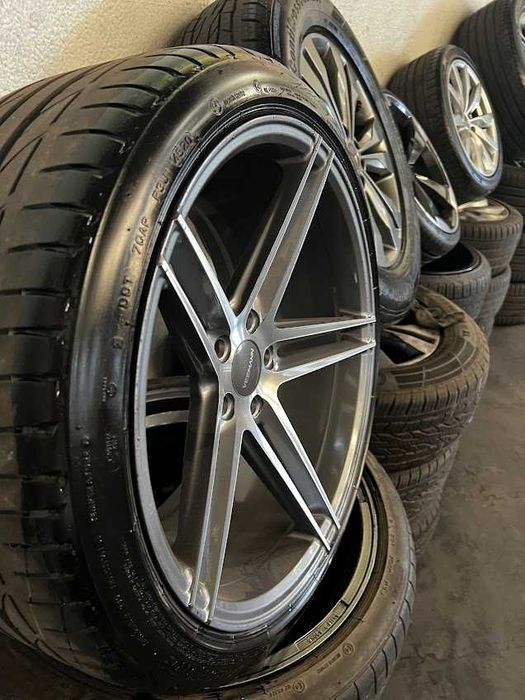 JANTES VEEMAN 19 5X112 COM PNEUS NOVOS