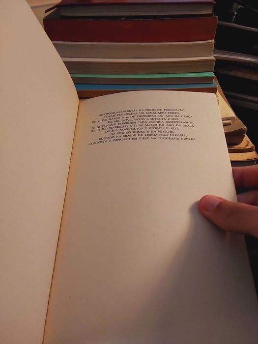 Crónicas e Cartas de Manuel de Portugal: Um Ano Depois