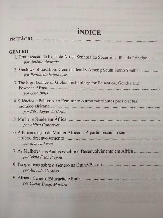 África - Género, Educação e Poder - Óscar Soares Barata