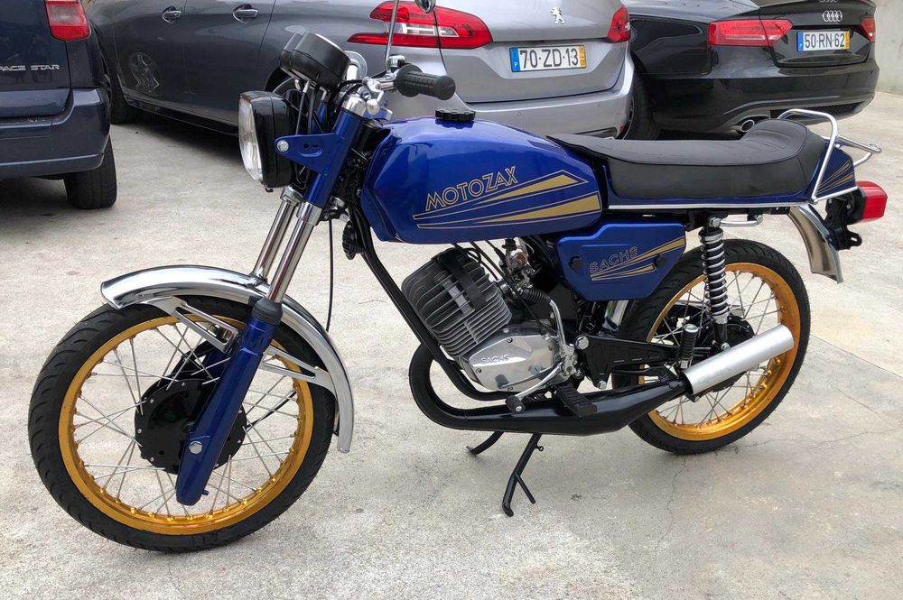 Autocolantes SIS - Sachs Motozax - Dourado