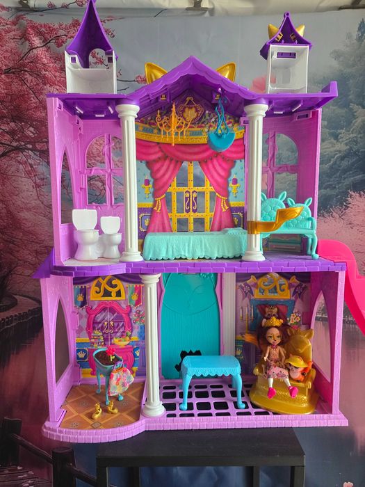 Pałac Enchantimals, domek dla lalek, stan idealny