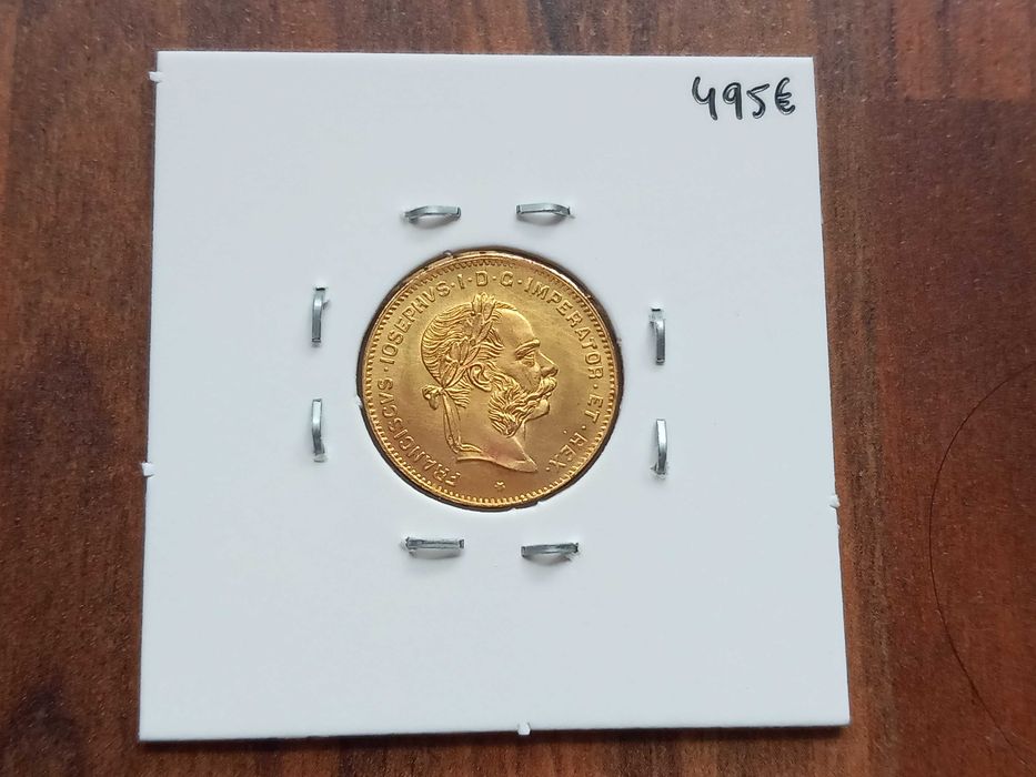 Moeda 4 Florins 1892 Áustria