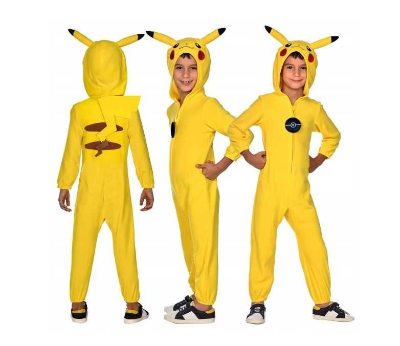 Kostium dziecięcy Strój Pokemon Pikachu 134 cm
