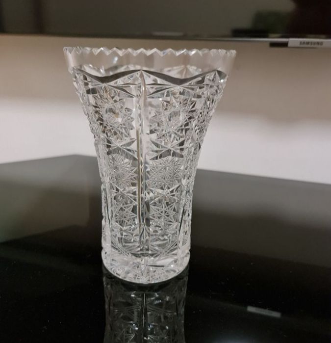 Ваза хрустальная Чехия