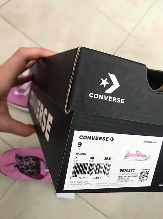 sapatilhas all star converse cor de rosa tigresa 40 tenis mulher