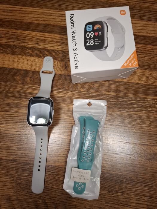 Zegarek redmi watch 3 active z dodatkowym paskiem