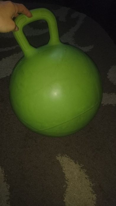 Большой мяч -прыгун с ручкой,мяч для фитнесса