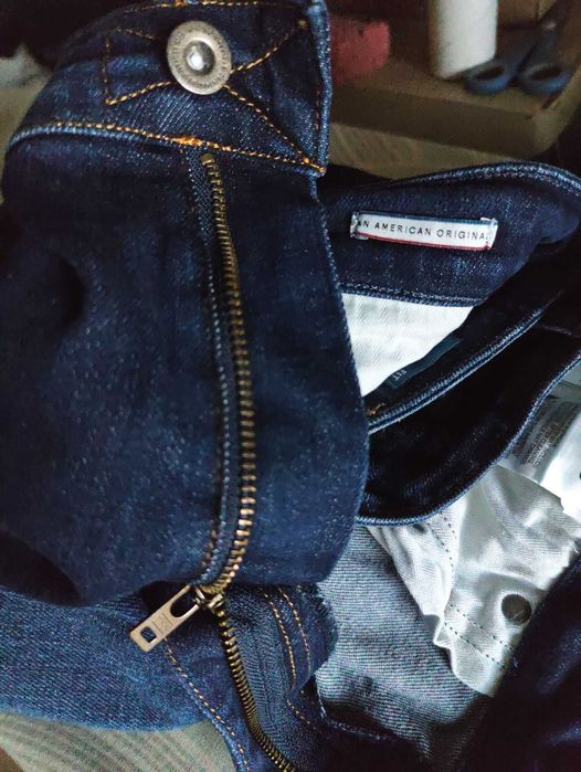 Джинсы Tommy Hilfiger jeans USA w38 stretch navy.