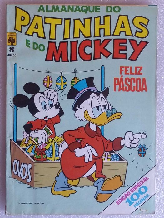 Almanaque Do Patinhas E Do Mickey  Nº 8