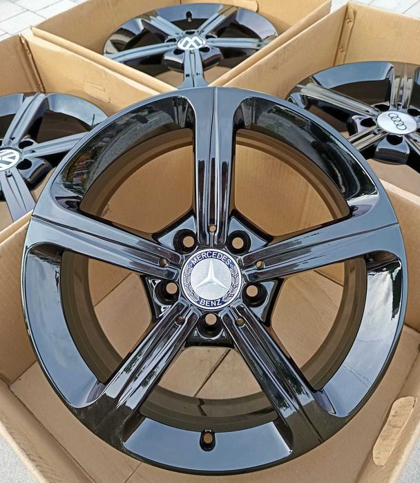 #M21C Alufelgi R17 5x112 ET44 Mercedes A B CLA GLA GLB