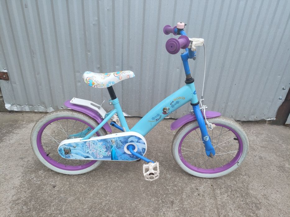Rowerek dla dziewczynki 16" Frozen