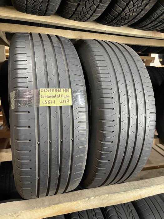 LS671 Літні шини 215/60r16 Continental ContiEcoContact 5