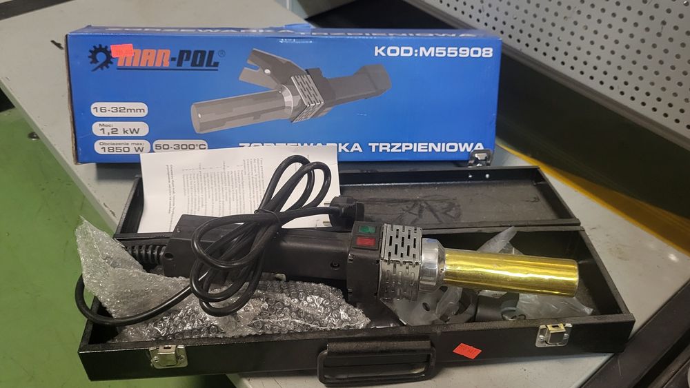 Zgrzewarka trzepieniowa 1,2kw 1850W