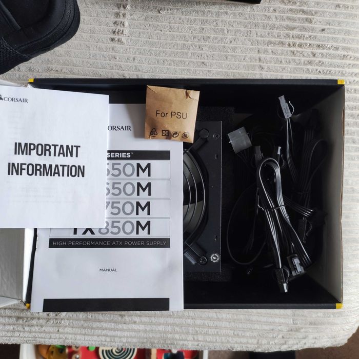 Corsair TX850M | 850W | 80+ Gold | bardzo dobry stan | komplet