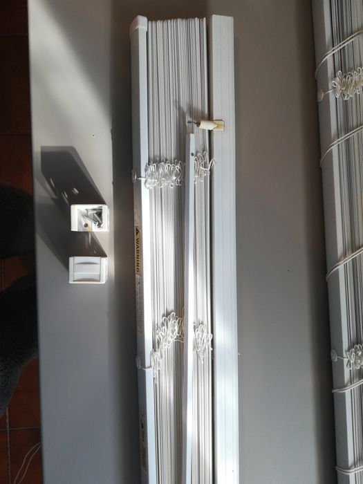 Estores ripas branco 67cm