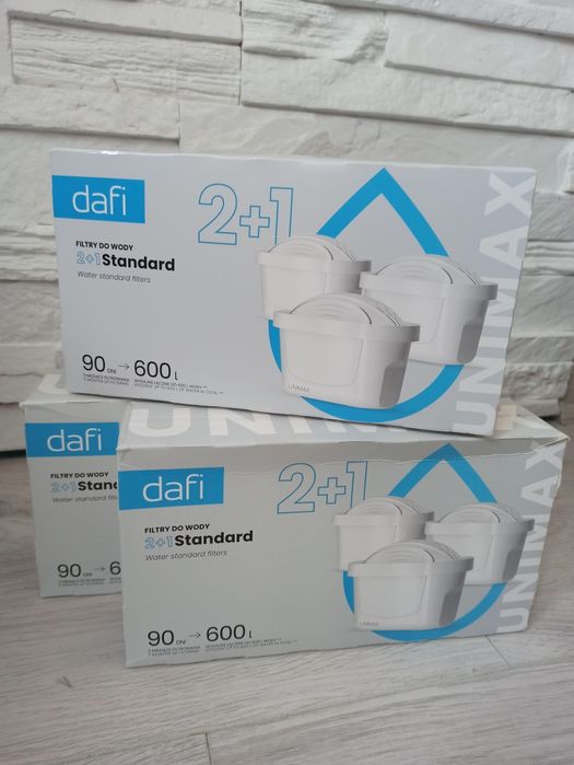 Nowe filtry Dafi Unimax 9 szt zestaw