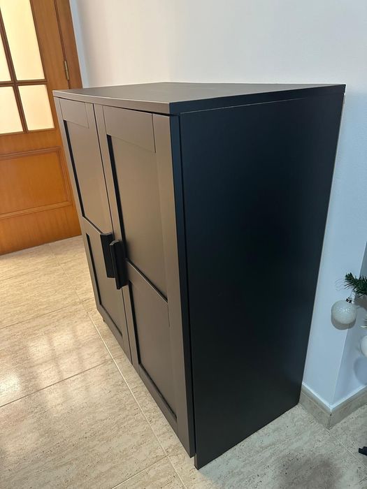 2 armários Brimnes IKEA pretos