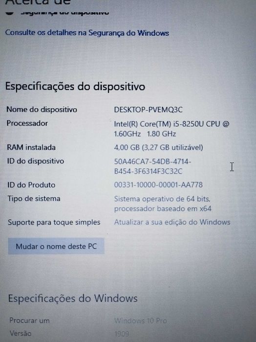Computador Lenovo V330 15IKB 81AX