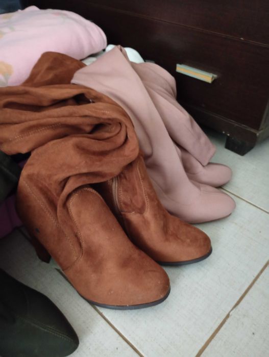 Botas senhora praticamente nova