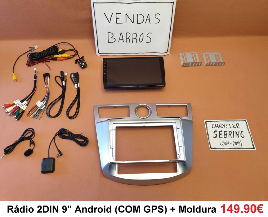 Rádio 2DIN • CHRYSLER • 300C • Sebring • PT Cruiser • Android [4+64GB]