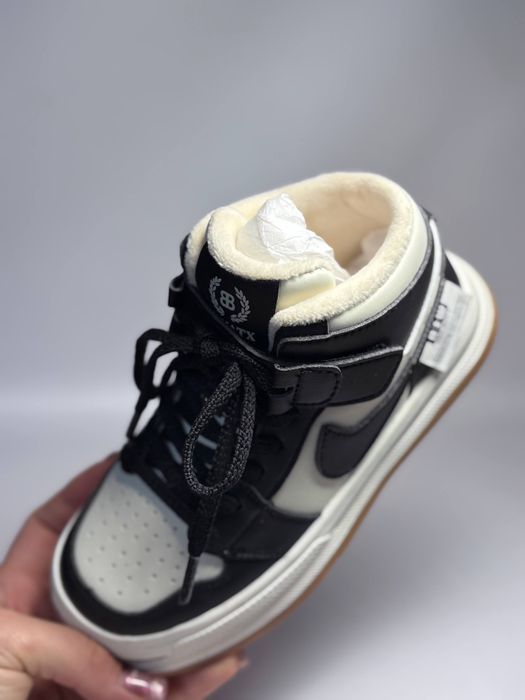 Дитячі утеплені кросівки Nik:e з натуральної шкіри розміри 31-33